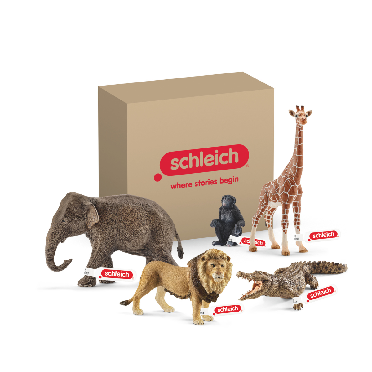 5-Piece Safari Adventure Bundle 72286 WILD LIFE schleich
