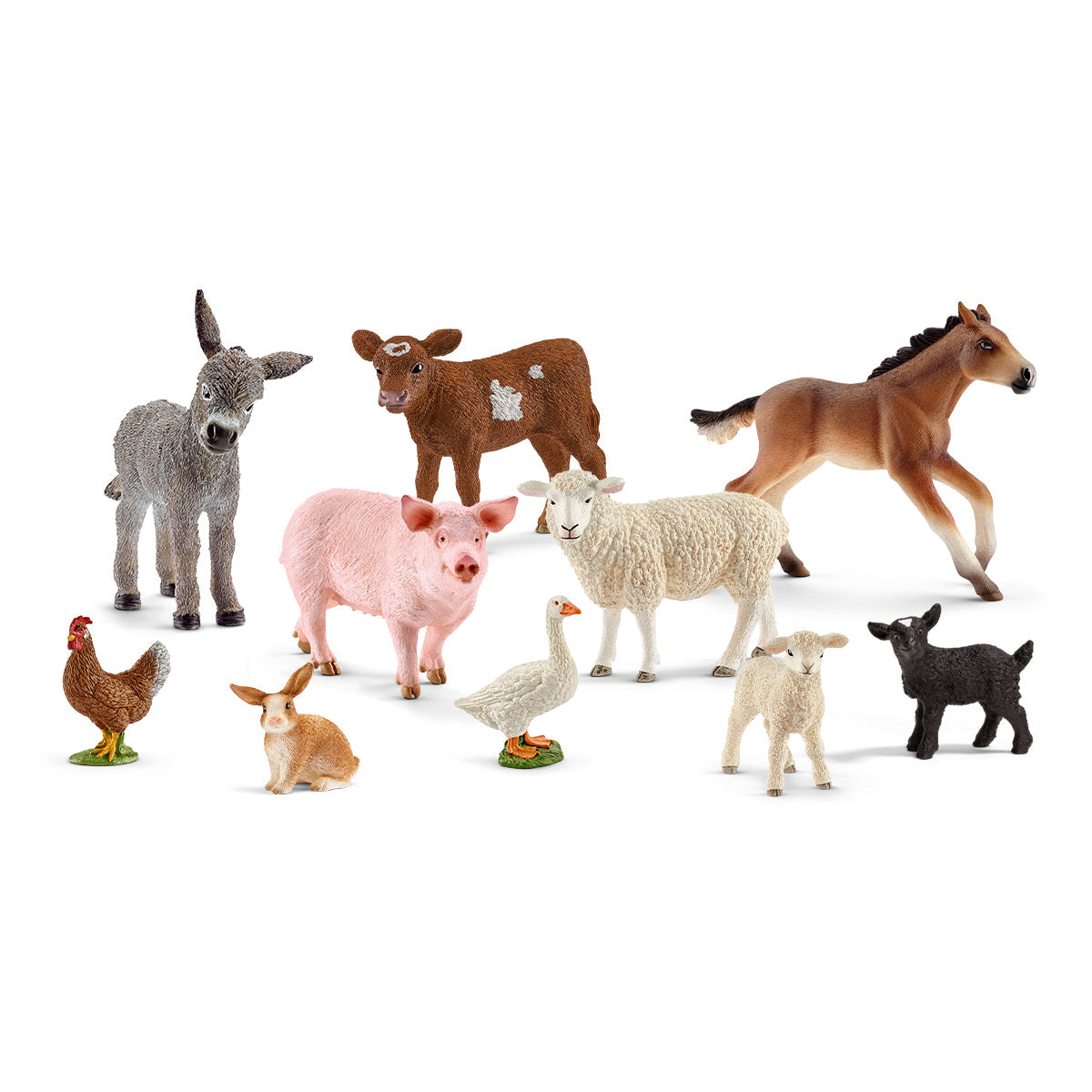 Schleich farm world barn & animal playset deals