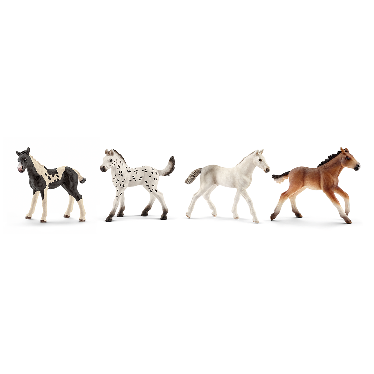 4 Piece Horse Collector Set