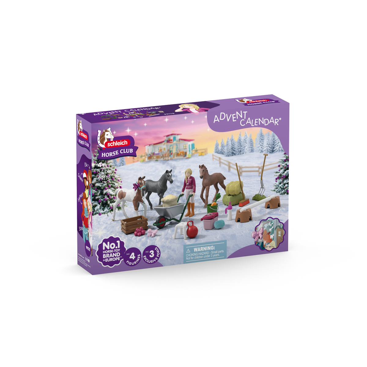 Advent Calendar HORSE CLUB : Holiday Foal Magic 99178 | schleich
