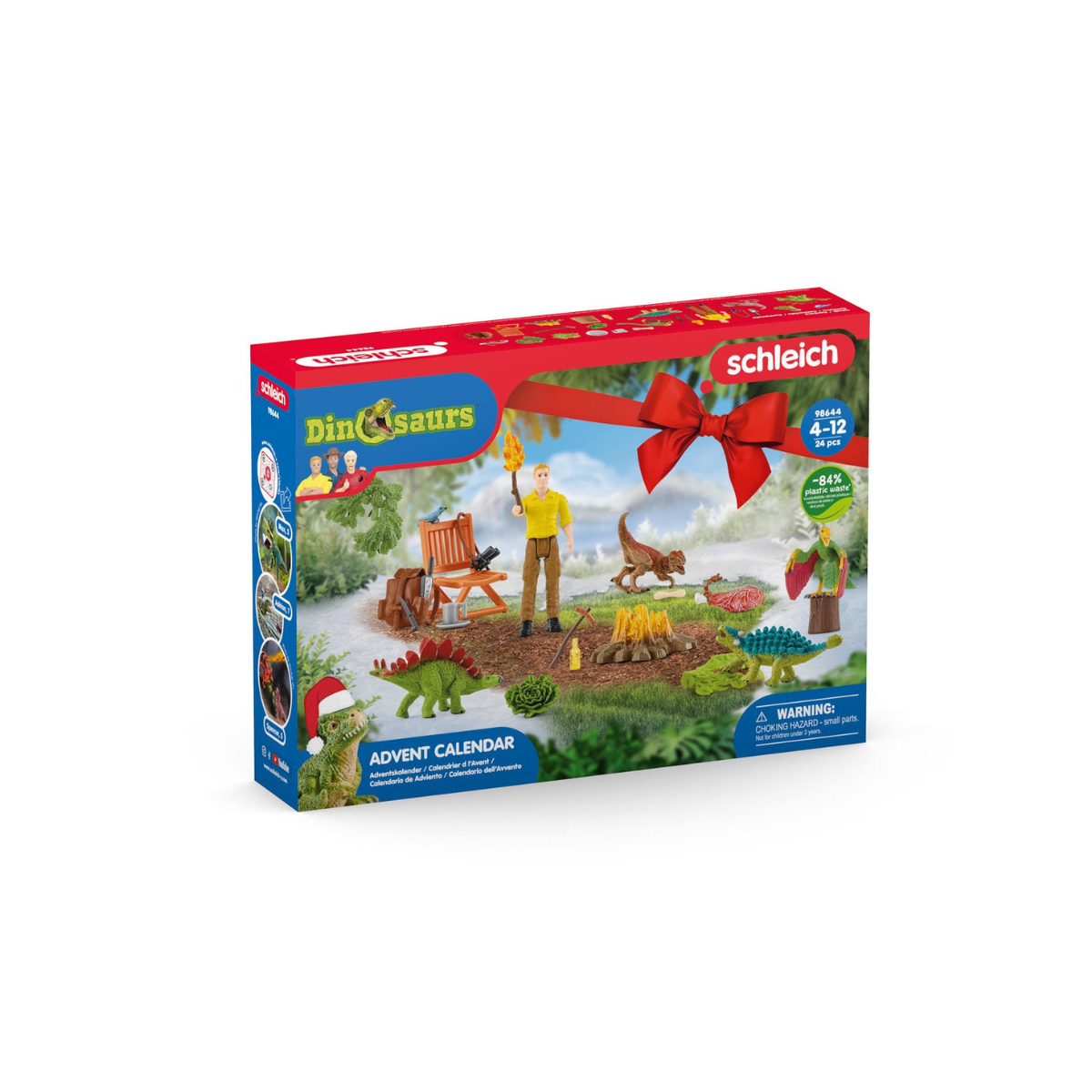 Advent Calendar DINOSAURS : Base Camp 98644 | Schleich USA Inc.