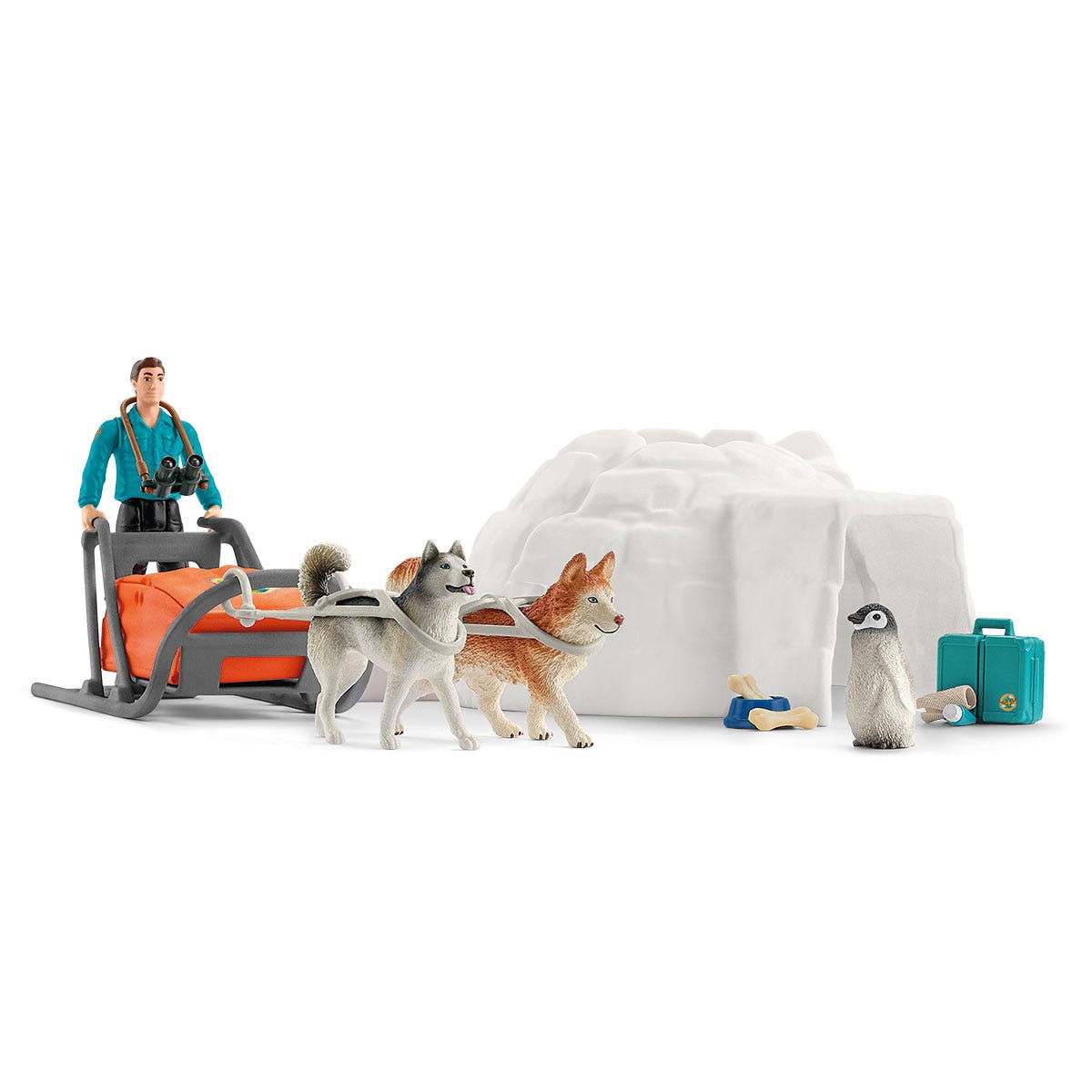 Playmobil husky outlet drawn sled