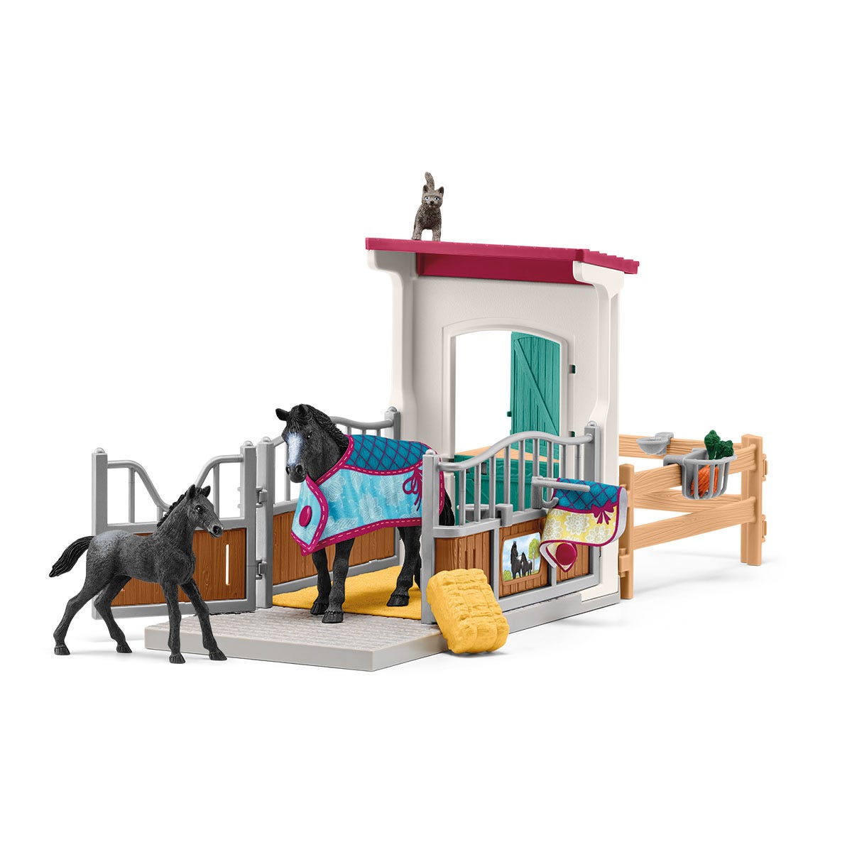Horse Box with Mare and Foal 42611 schleich