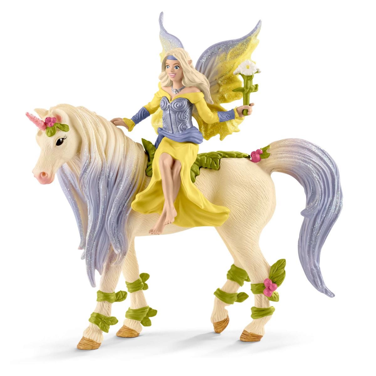 Schleich Bayala Fairy Sera With Blossom Unicorn