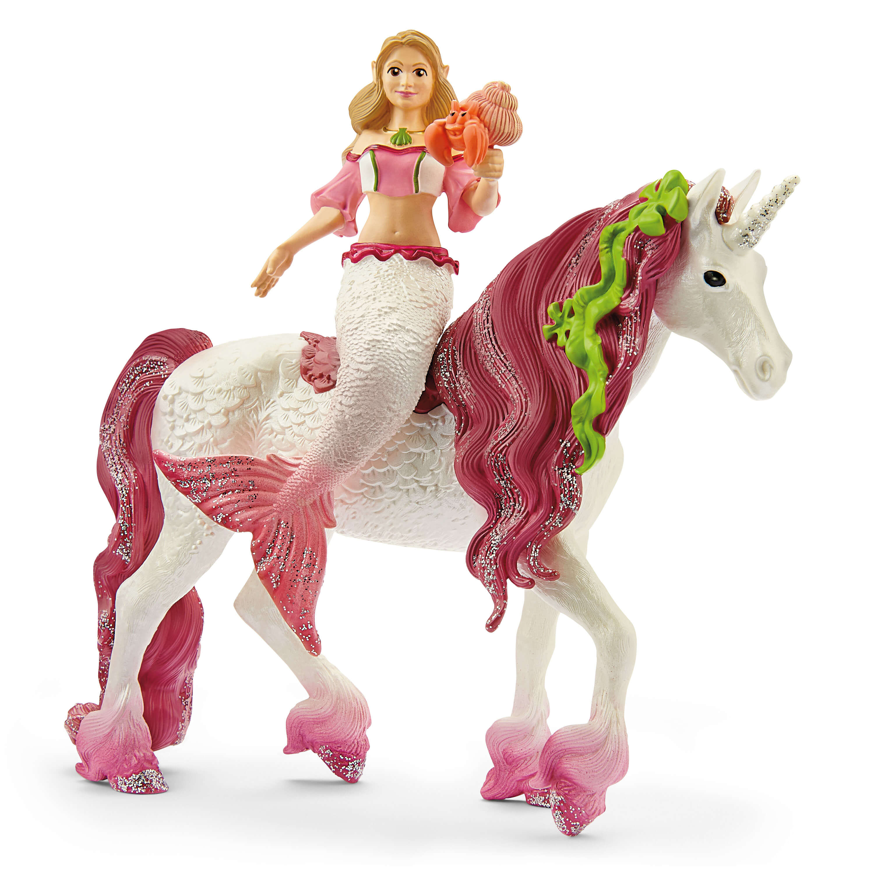 Schleich Bayala Mermaid Feya On Underwater Unicorn 70593