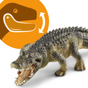 Crocodile a tirer en plastique MYBTOYS