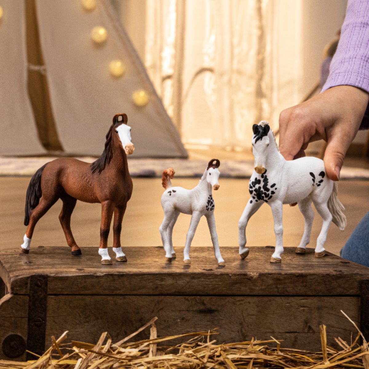 Schleich 14896 - Horse Club Poulain Marwari - La Poste Pro Schleich 14896 - Horse Club Poulain Marwari - La Poste Pro