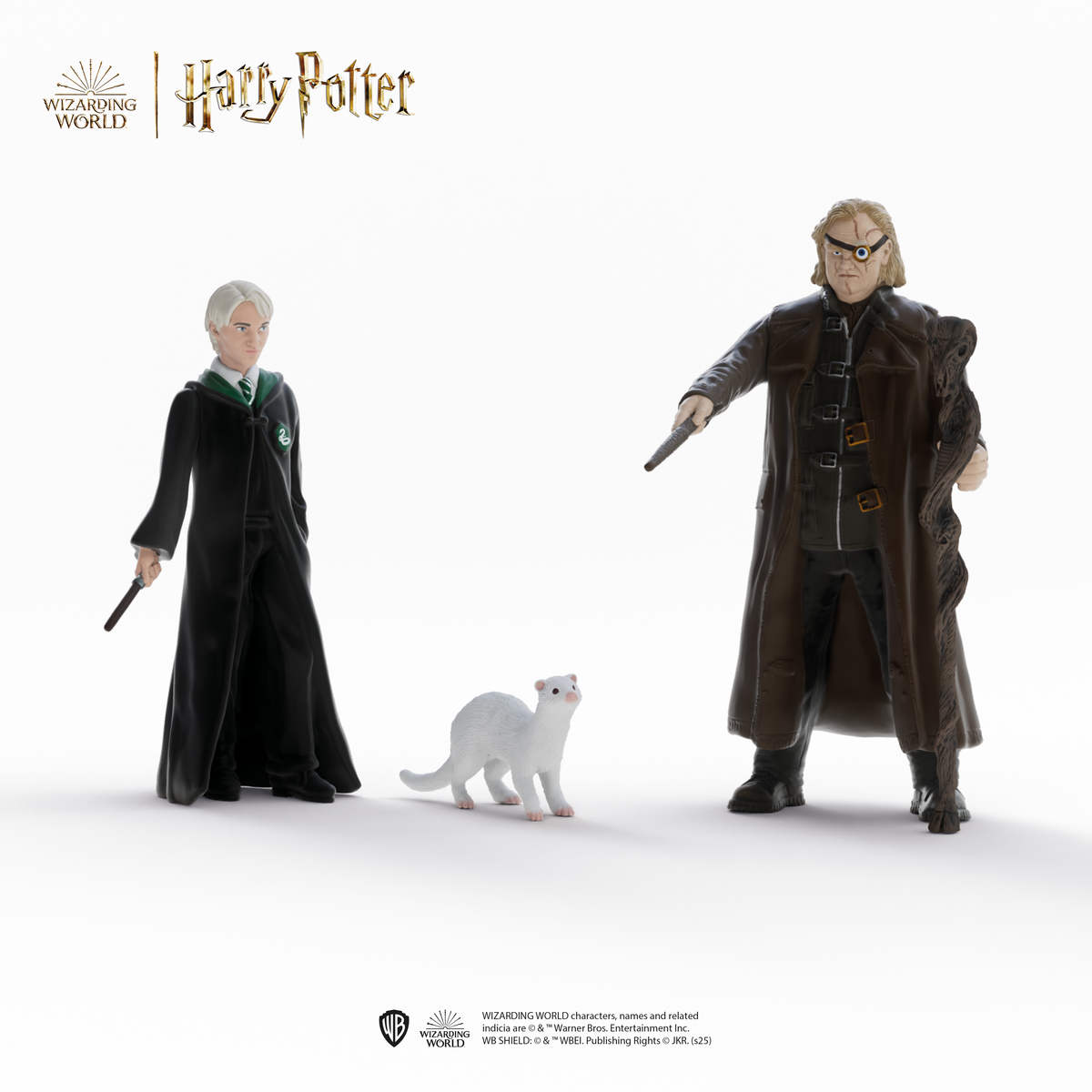 Maugrey Fol Œil™ et Drago Malefoy™ avec Furet