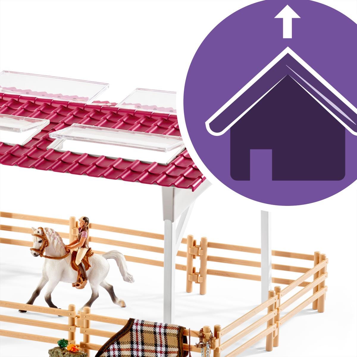 Schleich horse club riding center playset on sale