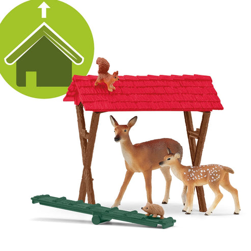 Story Time Felts Lot de 24 planches en feutre pour animaux de la ferme