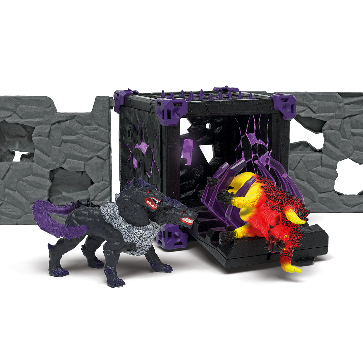 BattleCave Arena: Lava vs. Shadow 42673 | Schleich USA Inc. BattleCave Arena: Lava vs. Shadow 42673 | Schleich USA Inc.