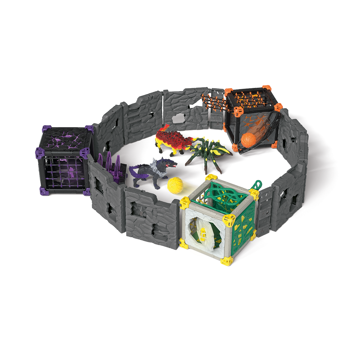 BattleCave Arena: Lava vs. Shadow 42673 | Schleich USA Inc. BattleCave Arena: Lava vs. Shadow 42673 | Schleich USA Inc.
