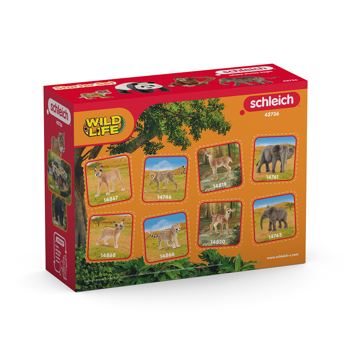 Schleich Wild Life Asia Starter Set