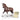 Cheval en pain d'épices de Noël