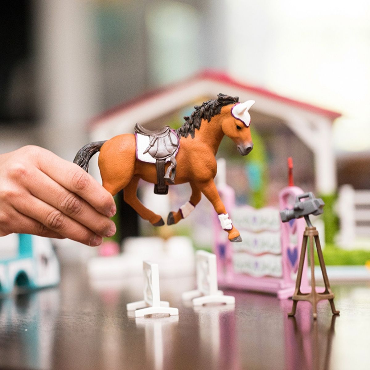 Schleich horse show jumping set online