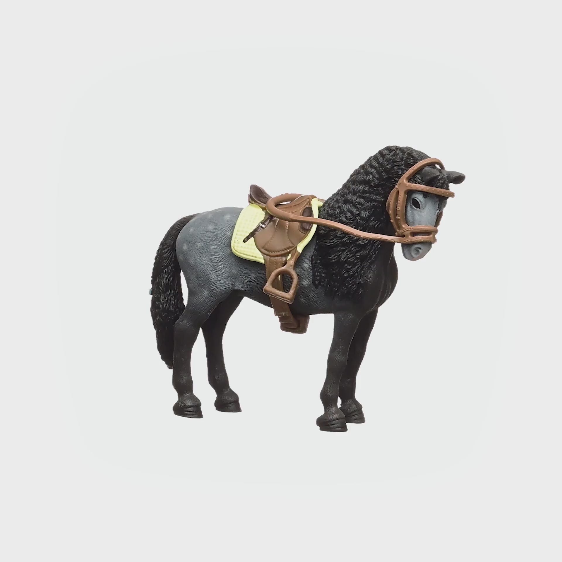 Pura Raza Española Mare with saddle and bridle 42708 | Schleich