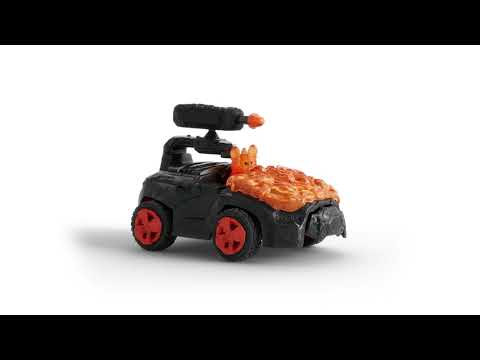 Lava CrashMobile with Mini Creature 42668 | Schleich USA Inc.