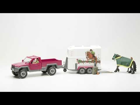 schleich | with CLUB Pick 42346 up horse box HORSE