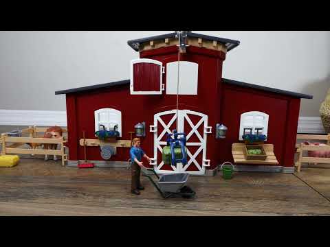 Schleich large red barn online