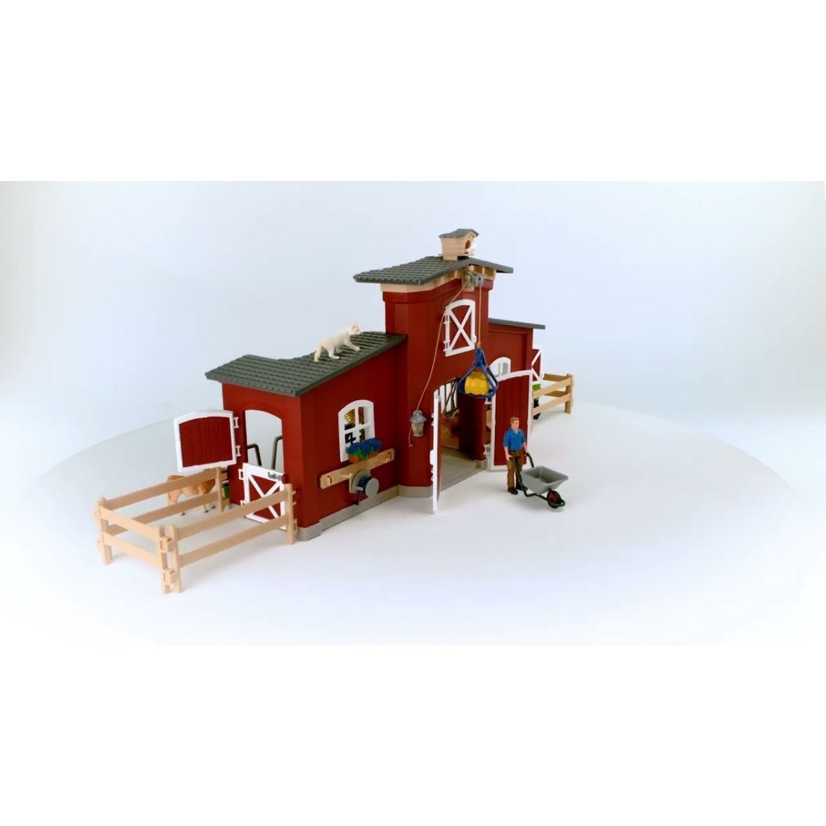 Large Barn with Animals and Accessories 42606 FARM WORLD schleich