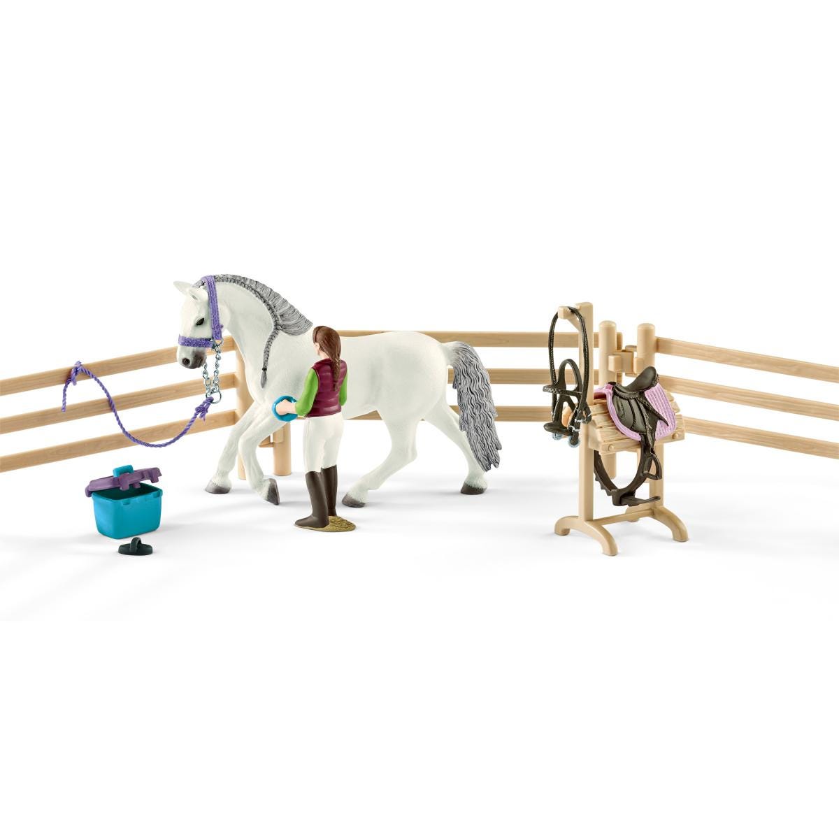 Schleich riding centre with rider and horses online