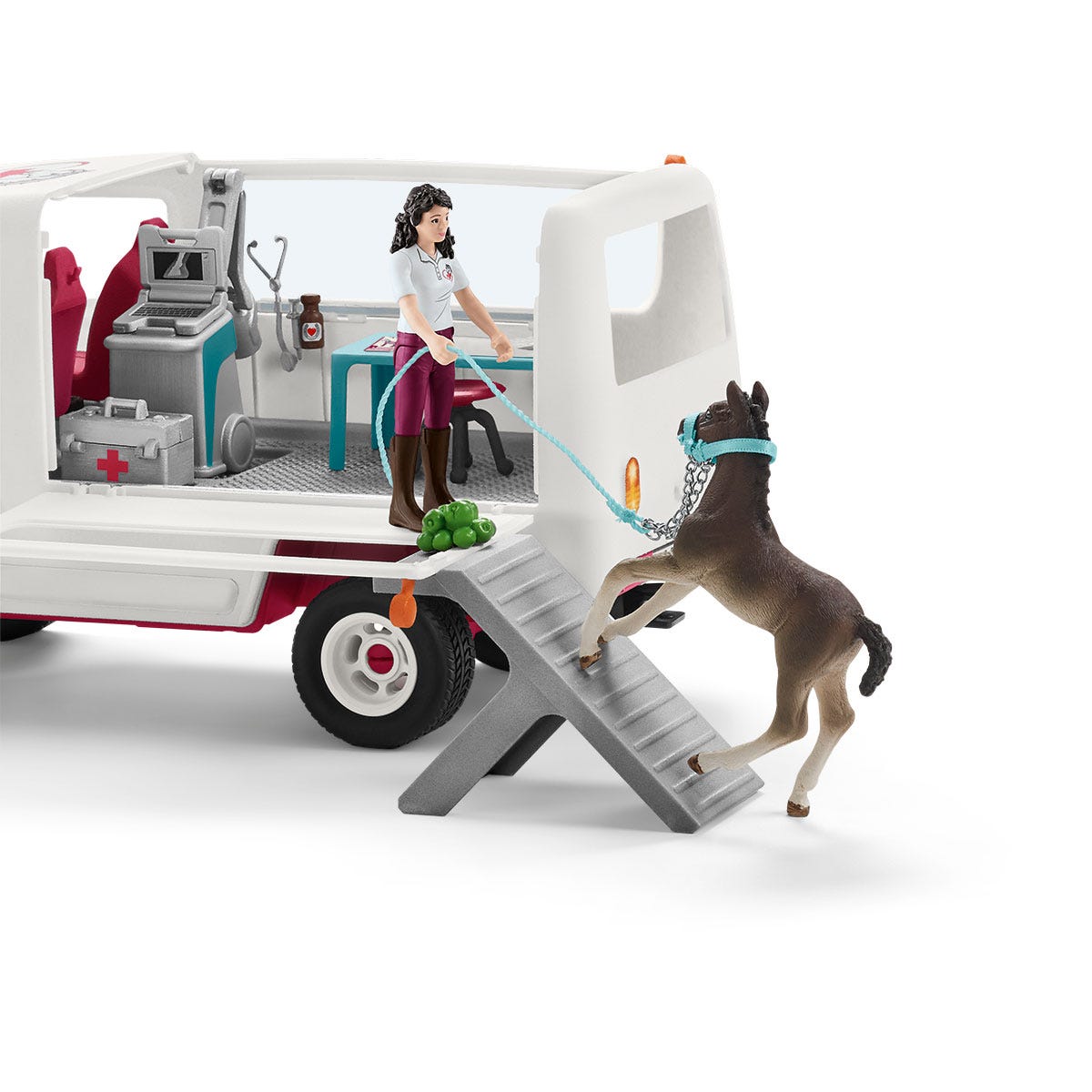 Schleich Horse Club Mobile Vet With Hanoverian Foal