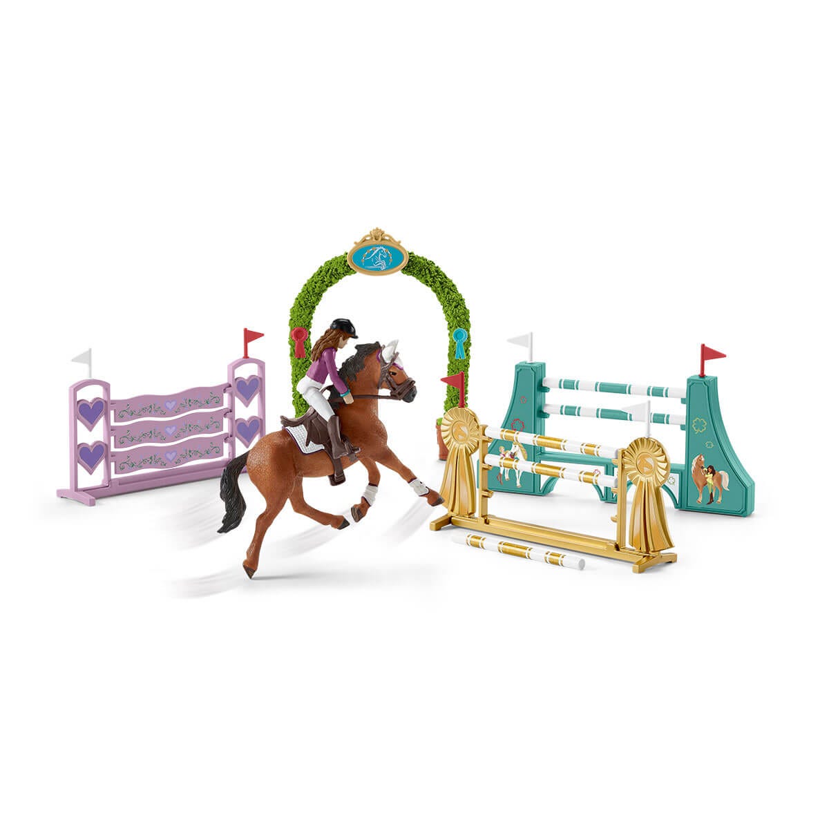 Schleich show best sale jumping set