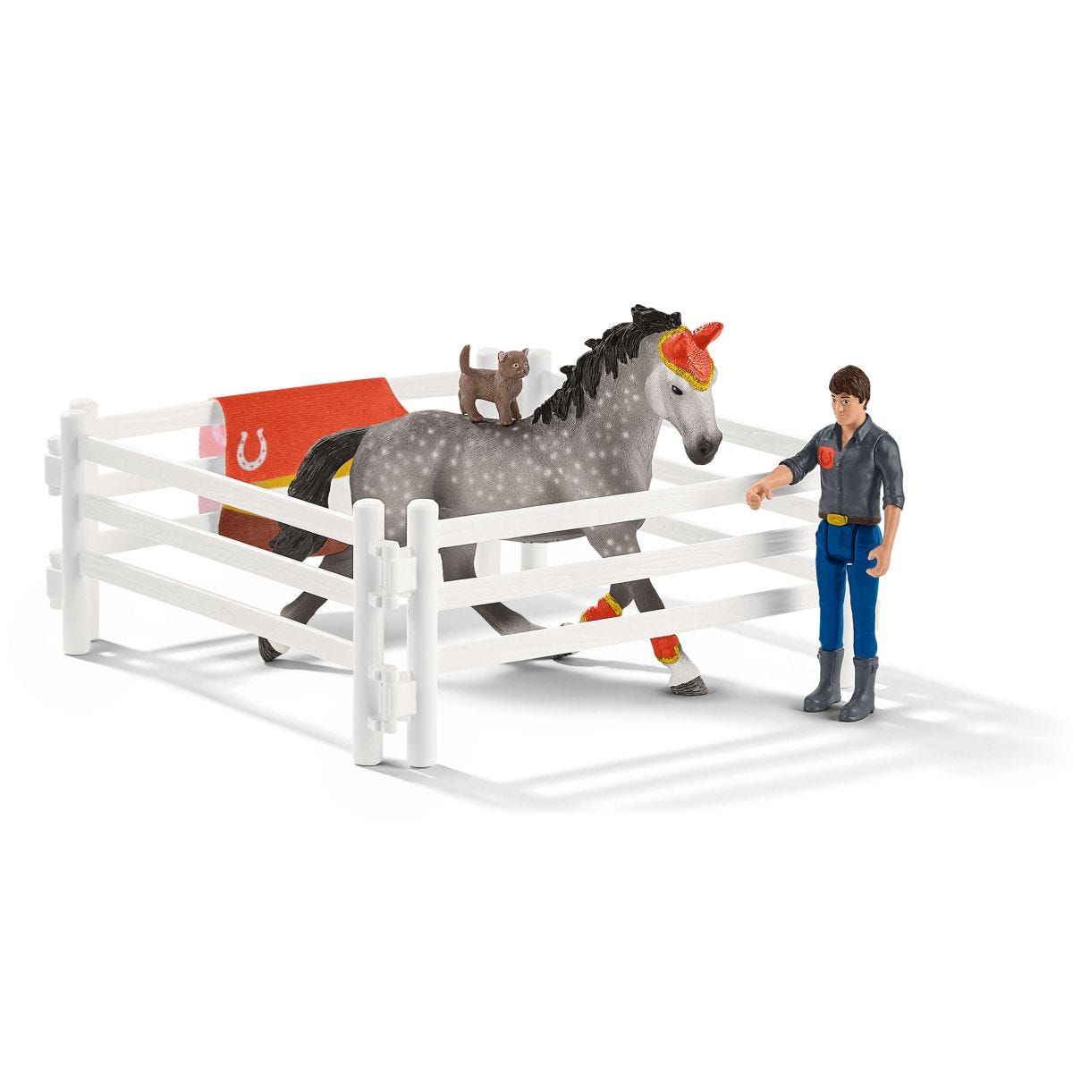 Schleich Horse Club Mias Vaulting Riding Set SCL42443