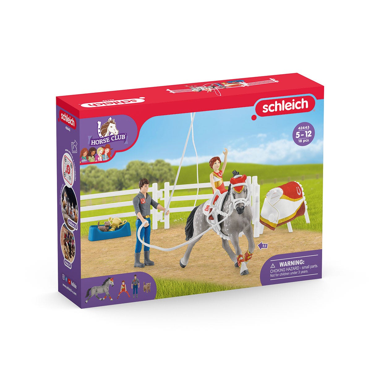 Schleich Horse Club Mias Vaulting Riding Set SCL42443