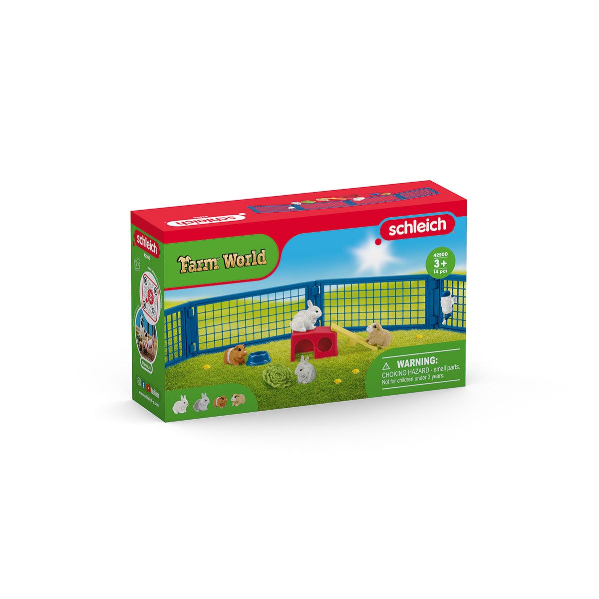 Rabbit and guinea pig hutch 42500 | Schleich USA Inc.