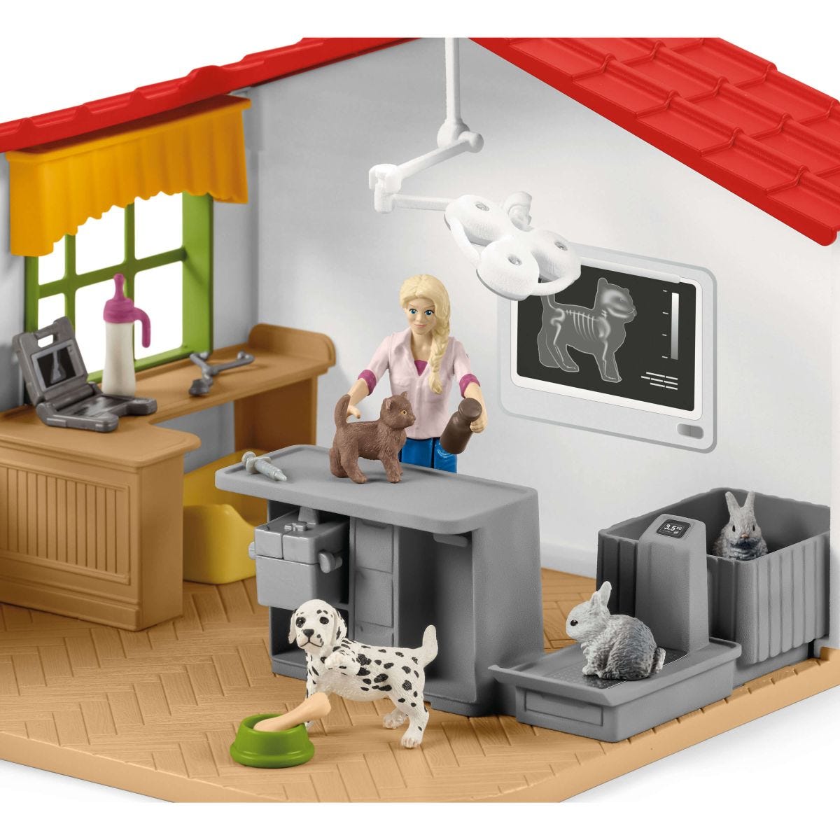 Schleich Farm World Veterinarian Practice with Pets