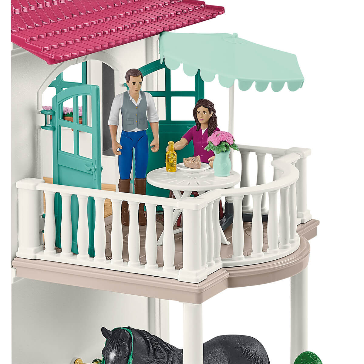 Schleich horse stable with house on sale