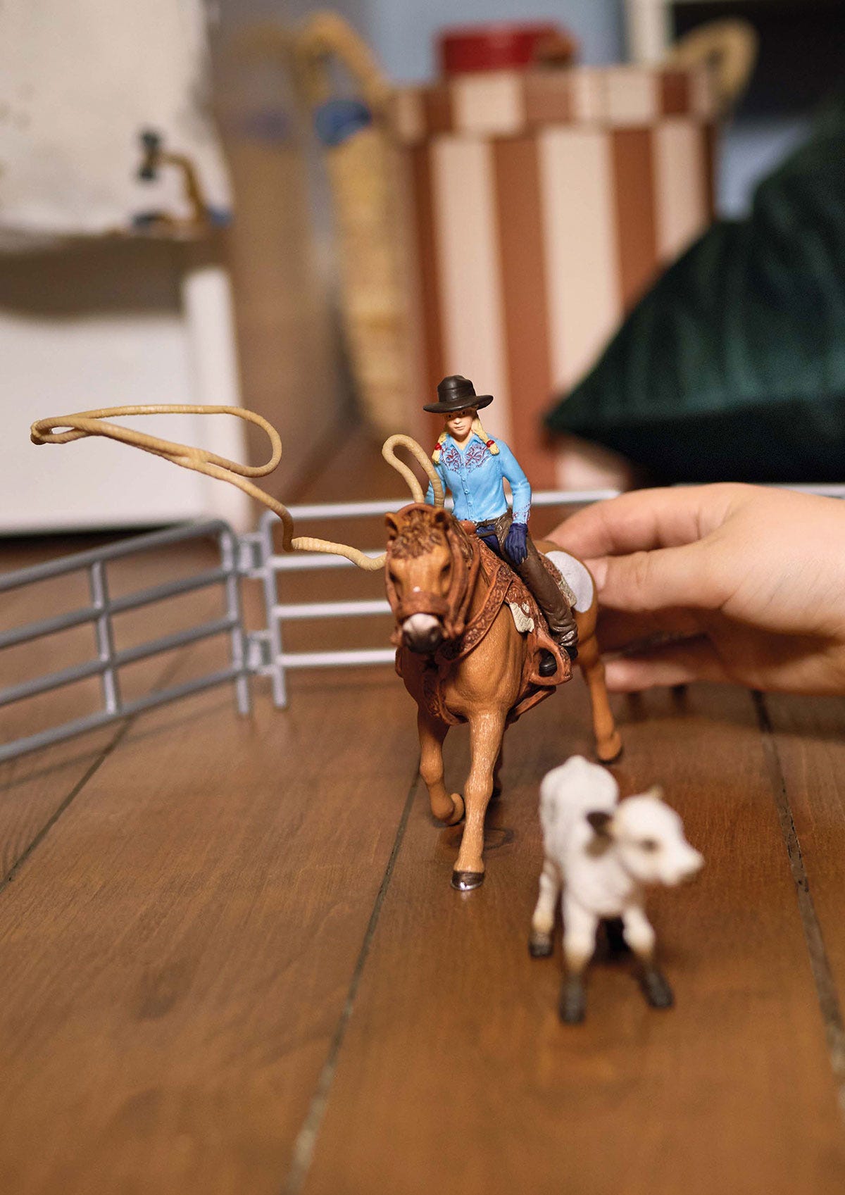 Schleich team roping with cowboy on sale