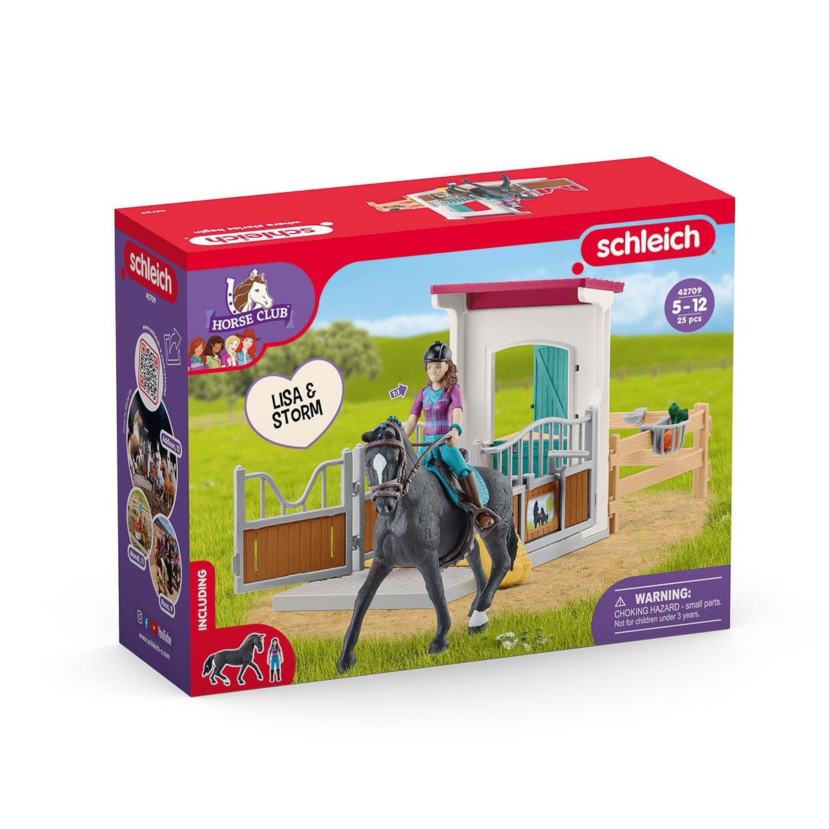 Horse Box with HORSE CLUB Lisa & Storm 42709 | schleich