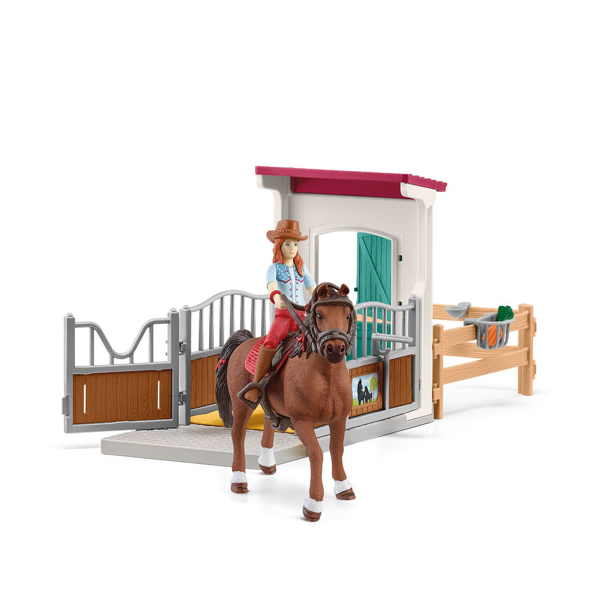 Box à chevaux avec HORSE CLUB Hannah &amp; Cayenne