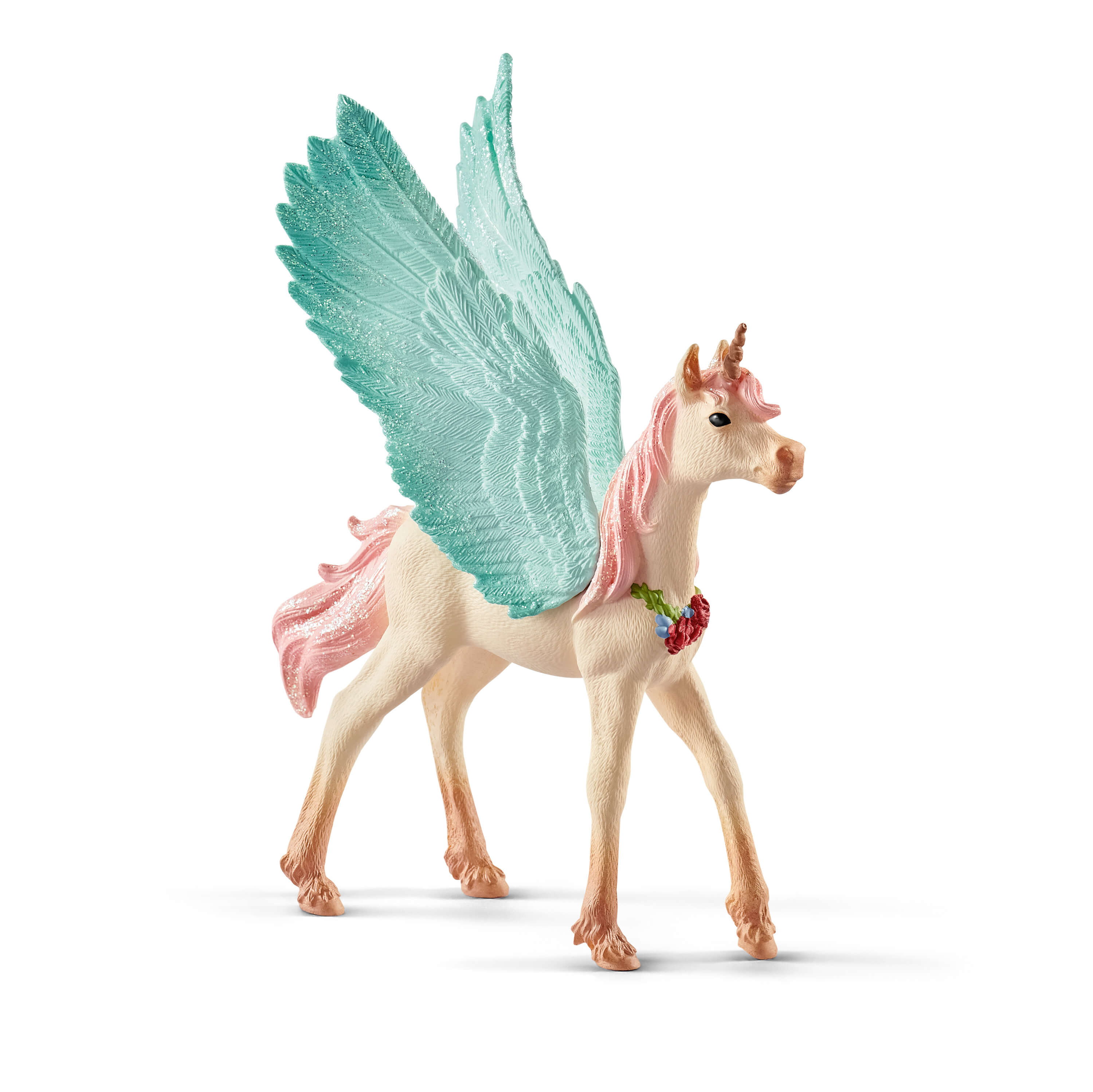 Decorated unicorn Pegasus, foal