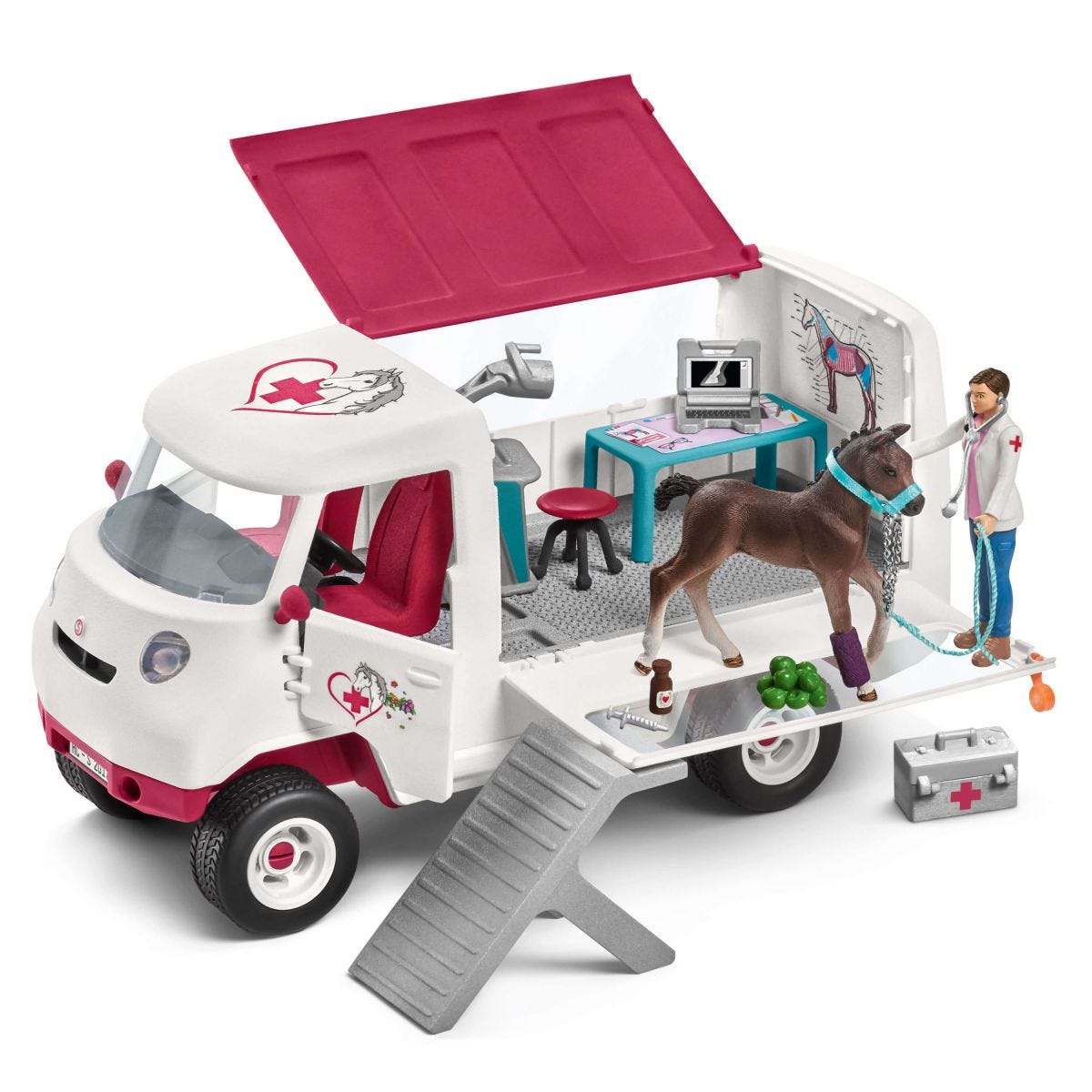 Schleich vet visit to the riding centre on sale